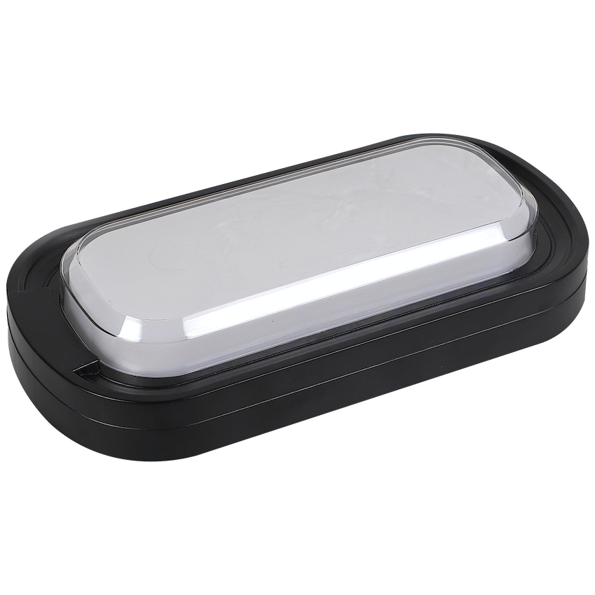 Ellies Ellipse Series AC 24W Capsule LED Bulkhead - PC - BK - image 4