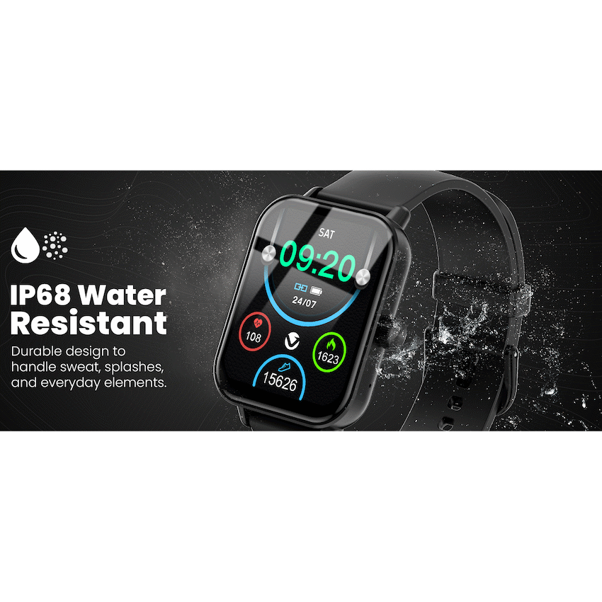 Volkano Chroma Series Smartwatch with Black Strap - image 4