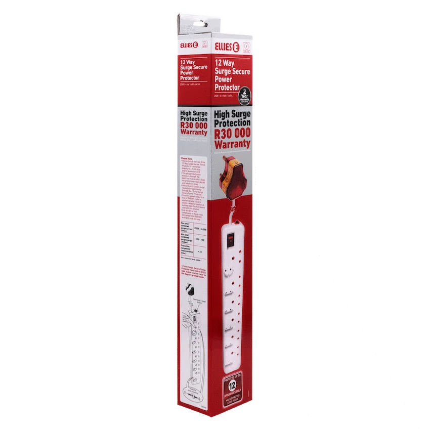Ellies 12-Way High-Surge Multiplug 0.5m - image 4