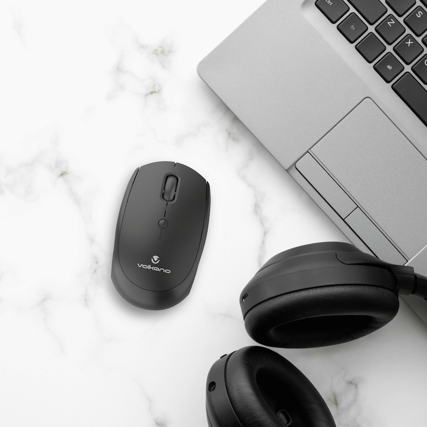 Volkano Talc Wireless Mouse - Black - image 4