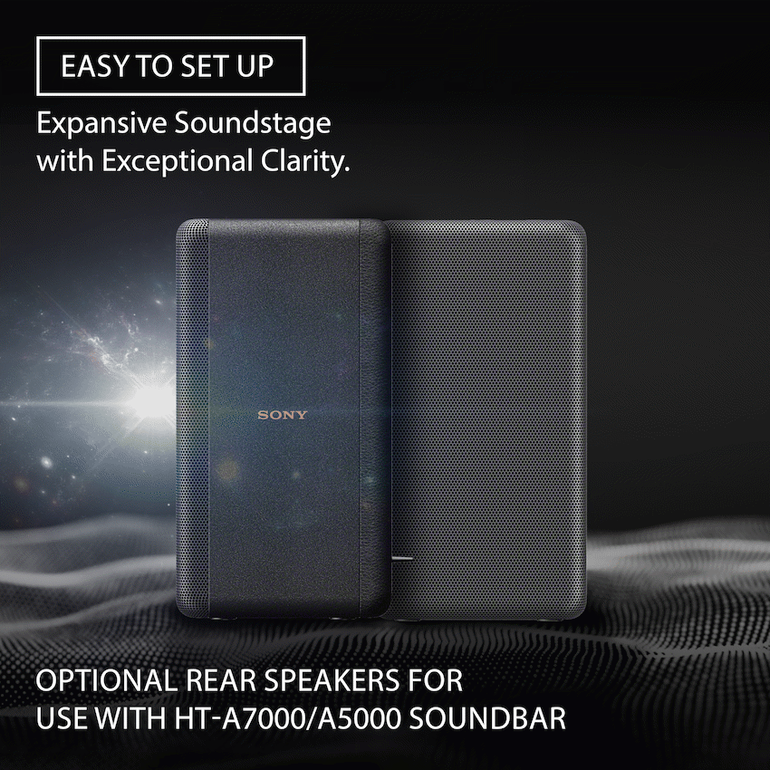 Sony SA-RS3S 100w Total Additional Wireless Rear Speakers - image 4