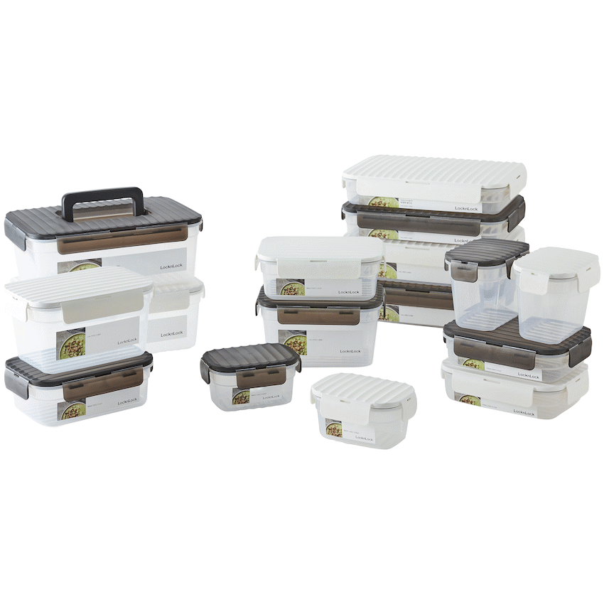 LocknLock Wave container 960ml white - image 4