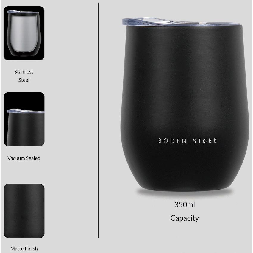 Boden Stark Tumbler 350ml - Black - image 4