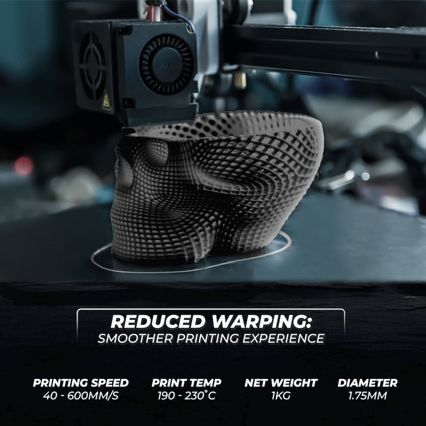 Creality Hyper PLA High-Speed Black Filament 1kg - image 4