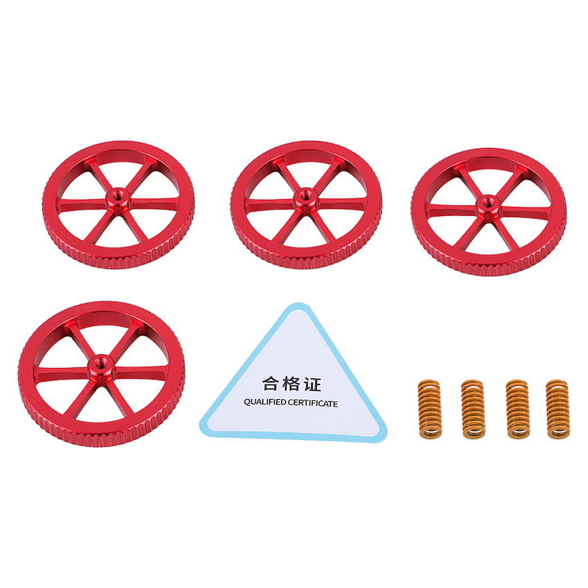 Creality Levelling Kit Springs and Screw Wheel set of 4 - image 4