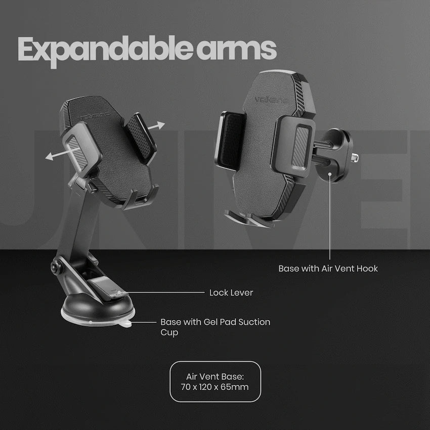 Volkano Extend Series Car Phone Holder with Swivel - image 4