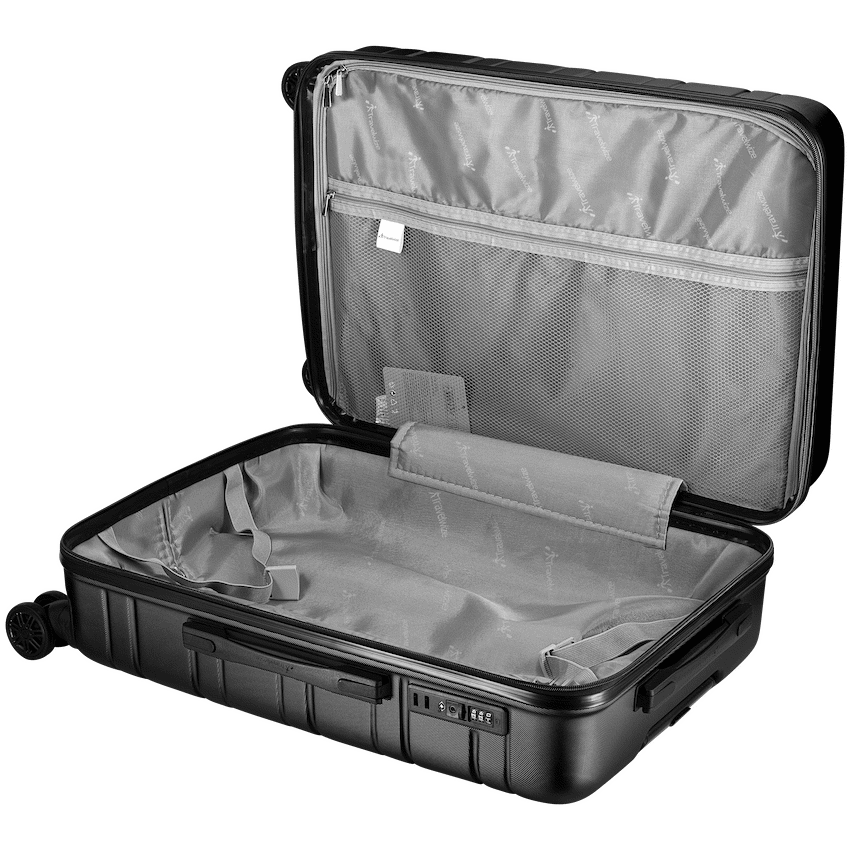 Travelwize Cabana ABS 4-Wheel Spinner 75cm Luggage - Black - image 4