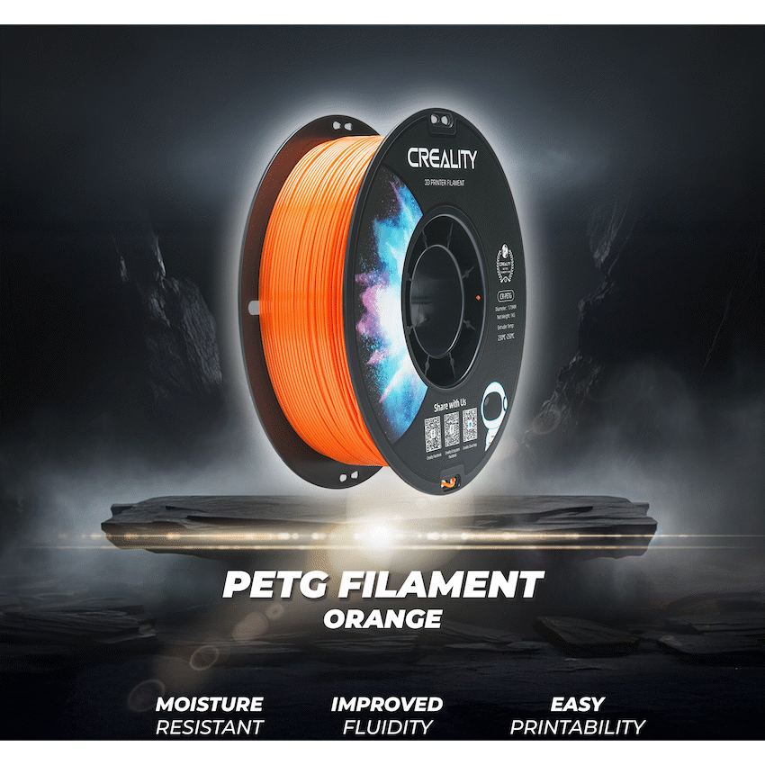Creality PETG Filament - Orange - 1kg - image 4