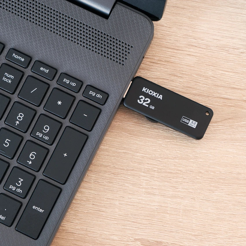 Kioxia U365 - 32gb USB 3.2 Yamabiko Slider Type - image 4