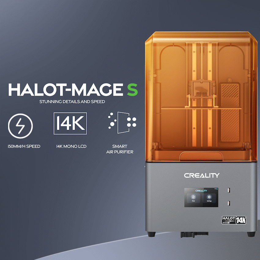 Creality Halot Mage S Resin 3D Printer 223x126x230 - image 4