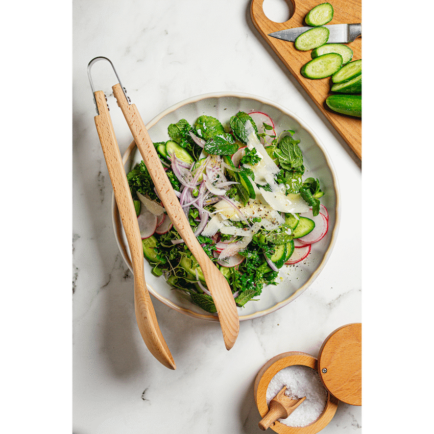Legend Premium Beechwood salad server - image 4