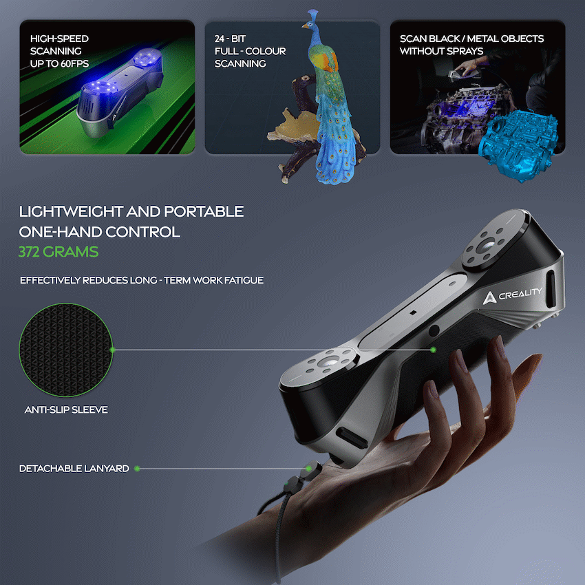 Creality CR-Scan Raptor 3D Scanner - image 4