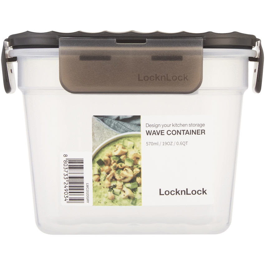 LocknLock Wave container 570ml grey - image 4