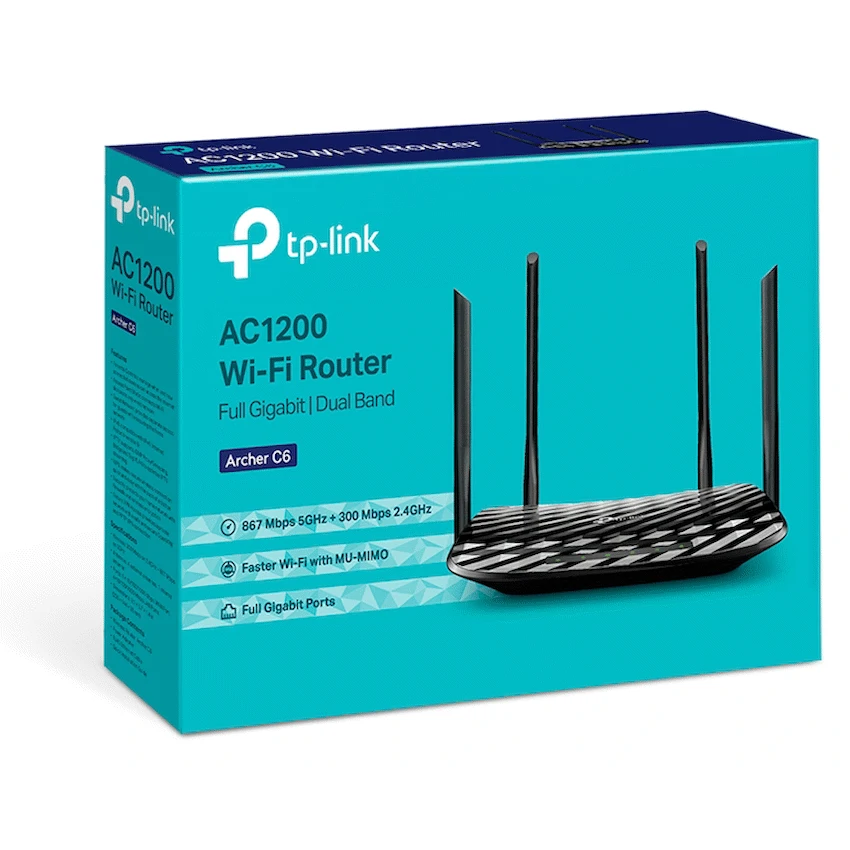 TP-Link Archer C6 AC1200 Dual-Band Wi-Fi Router - image 4