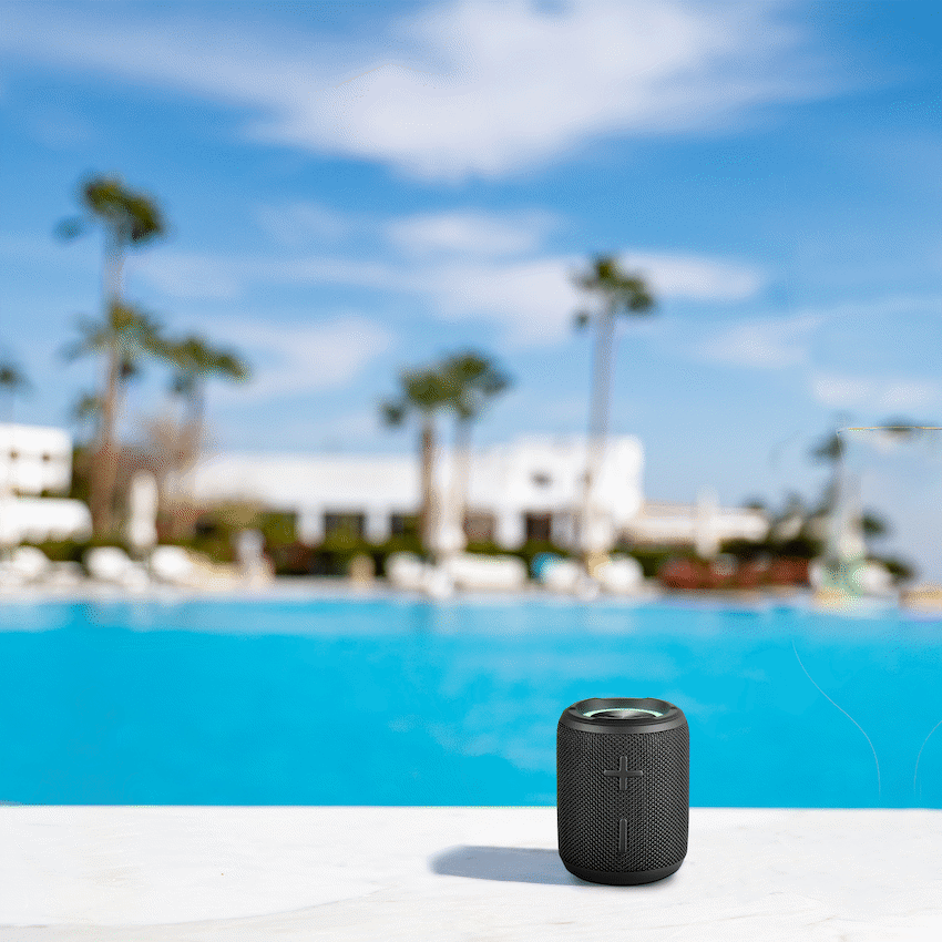 Volkano Hydro Series IPX7 Bluetooth Speaker - Black - image 4