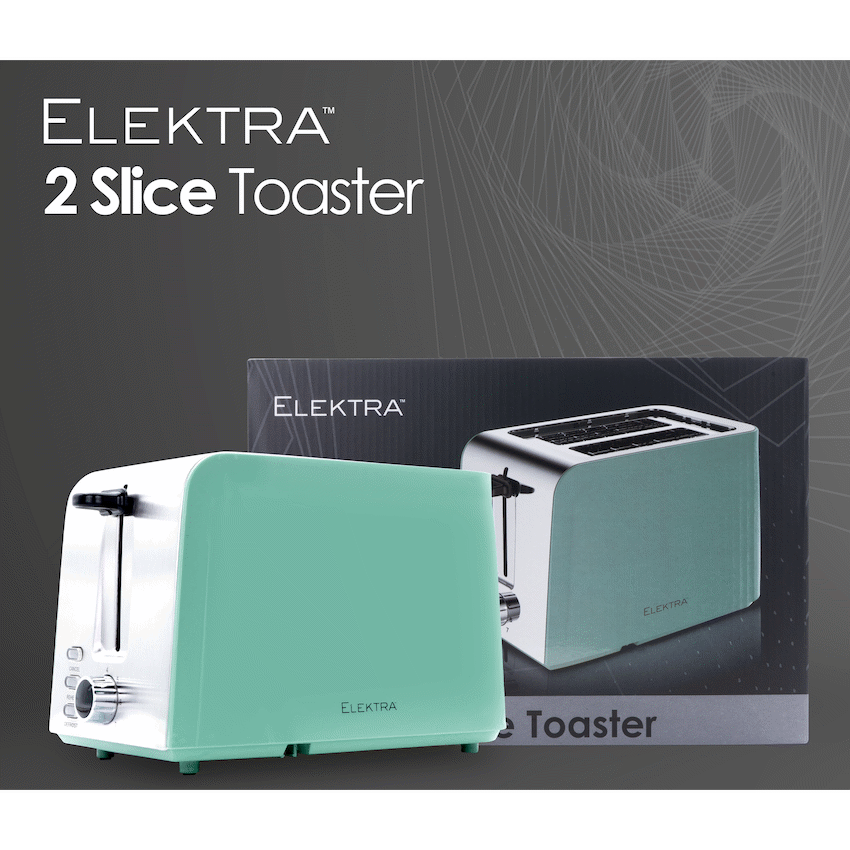 ELEKTRA - 2 Slice Toaster - Green - image 4