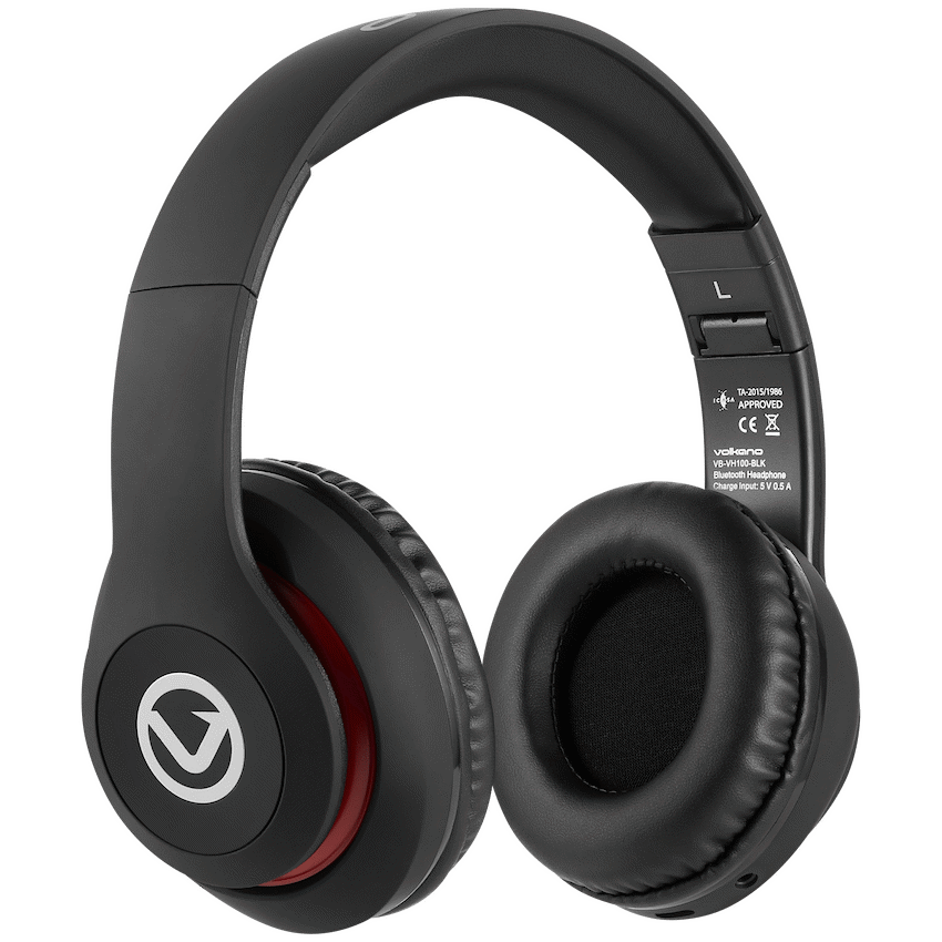 Volkano Impulse Series Bluetooth Headphones - Black - image 4