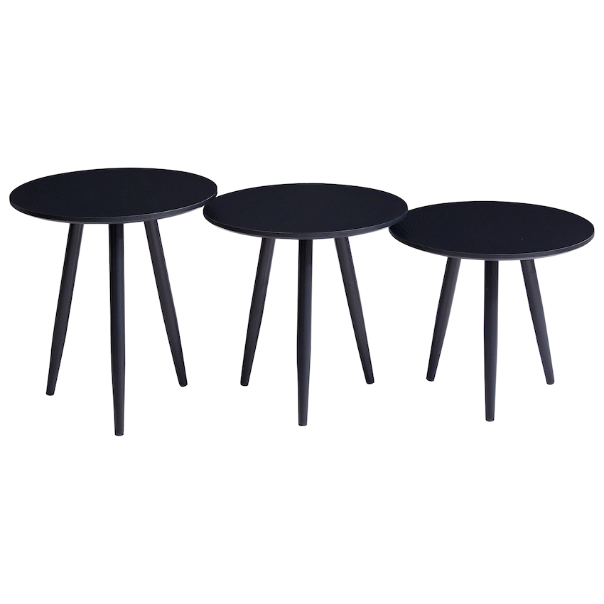 Everfurn Wooden Finish 3 - Piece Monaco Coffee Table - image 4