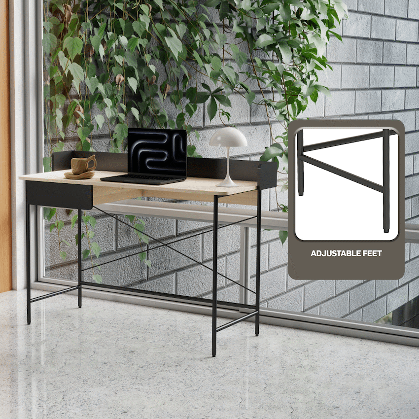 Everfurn Rico Office Desk - image 4