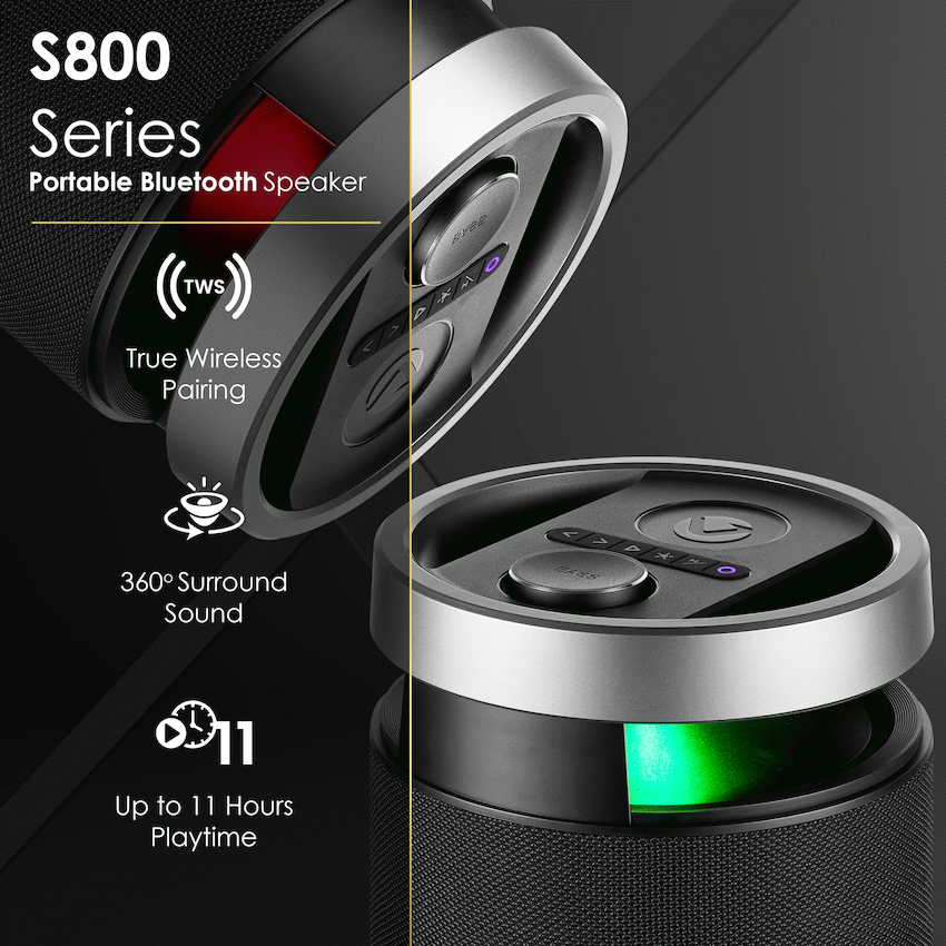 VolkanoX S800 Portable Bluetooth Party Speaker - image 4
