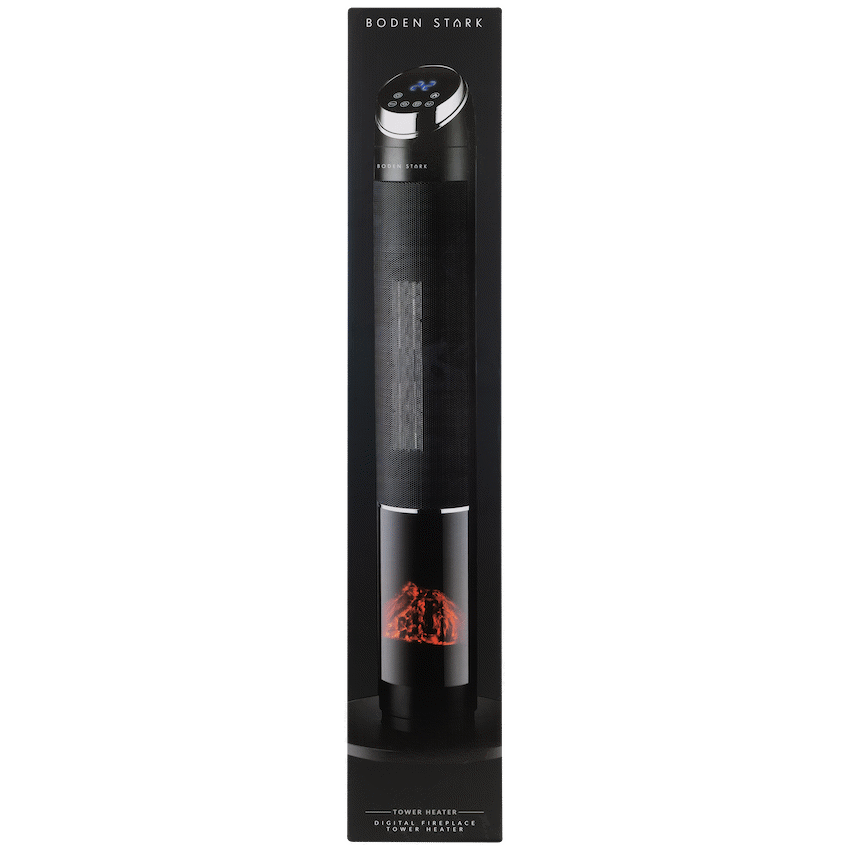 Boden Stark Digital Fireplace Tower Heater - image 4