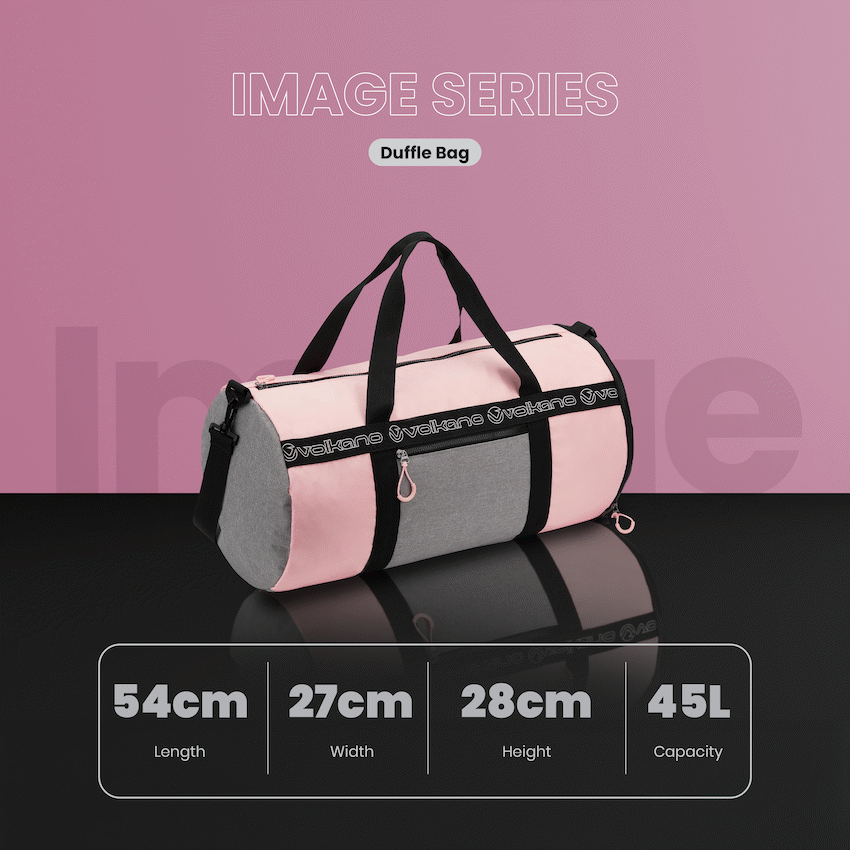 Volkano Image 45l Duffle - Pink - image 4