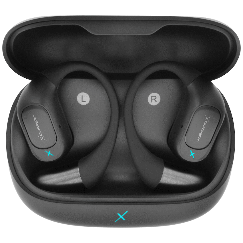 VolkanoX O300 Air Conduction OWS Earphones - Black - image 4