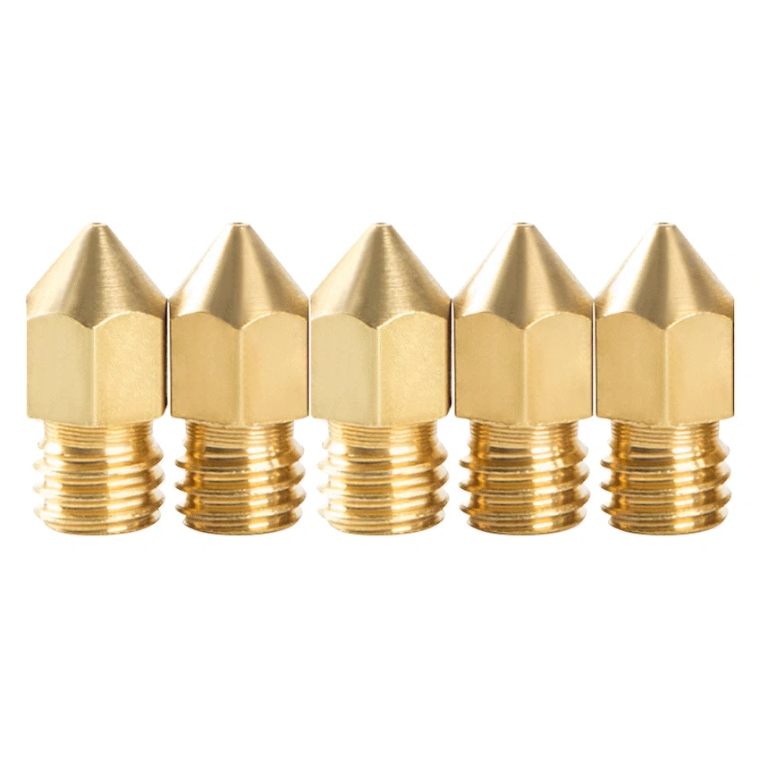 Creality M6 0.4mm Brass Nozzle - Big Head - 5 Pcs - image 4