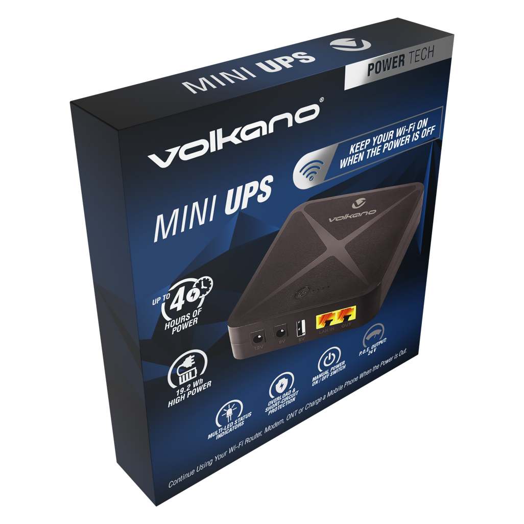 Volkano Sustain Series Mini UPS 5200mAh