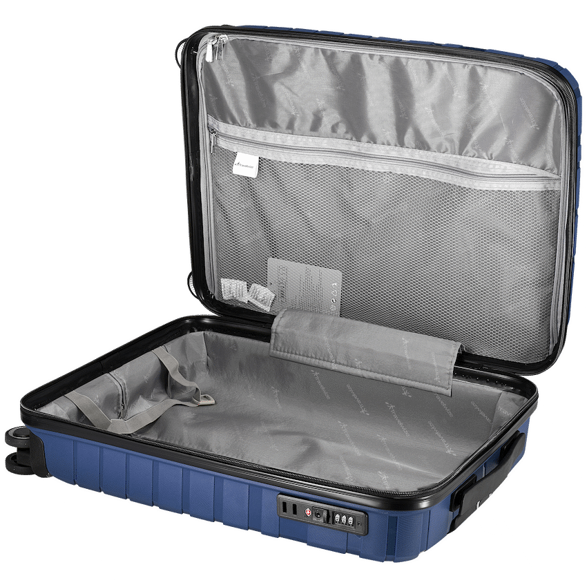 Travelwize Java PP 4-Wheel Spinner 55cm Luggage - Azure - image 4