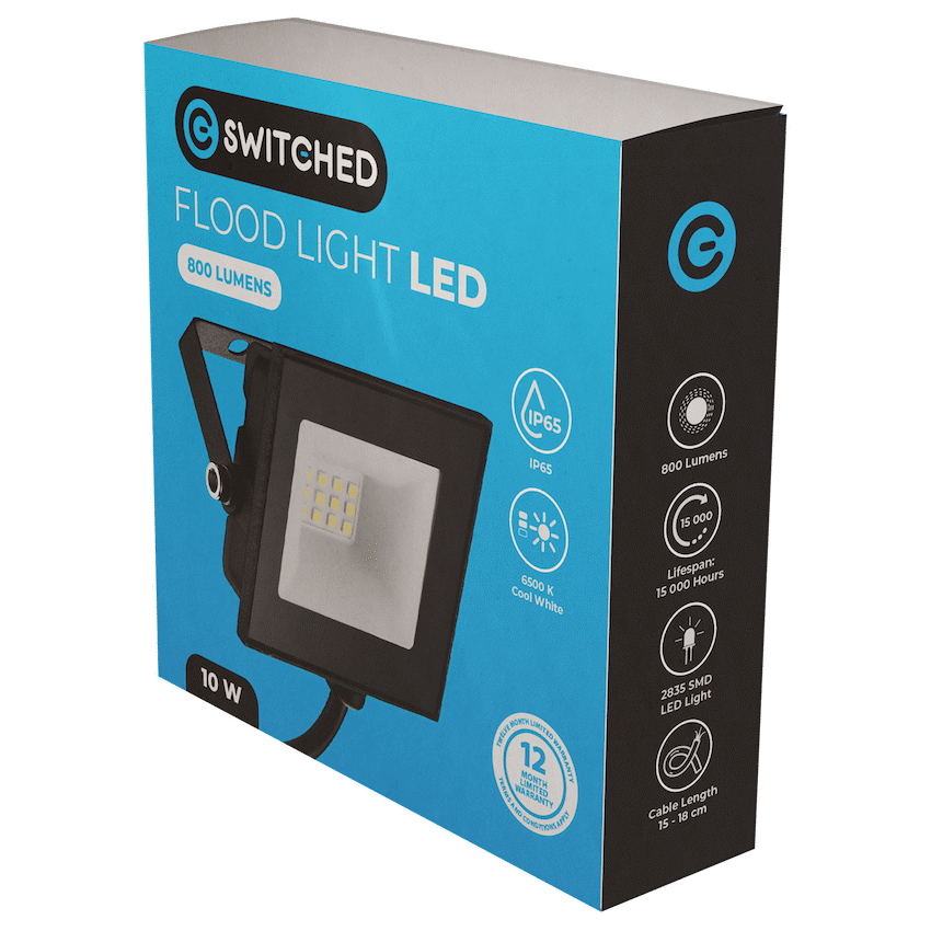 Switched 10w LED Flood Light - image 4