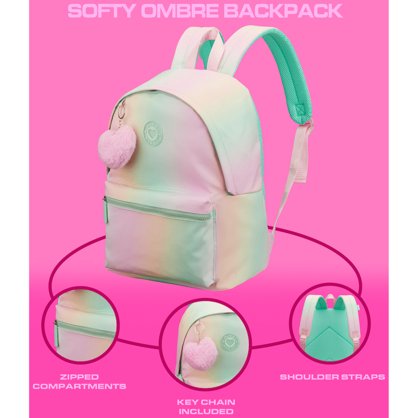 Quest Softy Ombre Backpack Pink - image 4