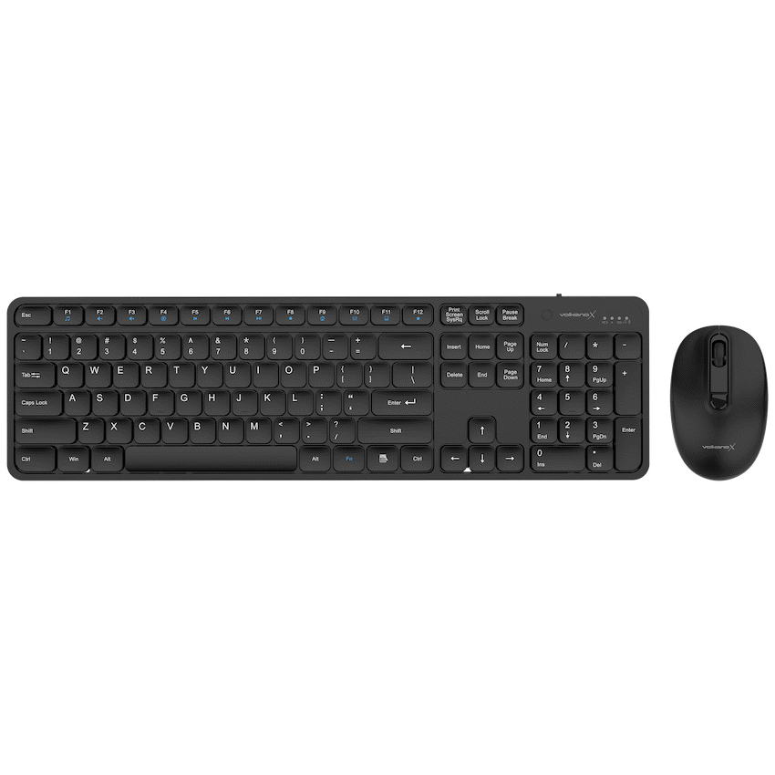 VolkanoX Garnet Bluetooth Wireless Keyboard and Mouse Combo - Black - image 4