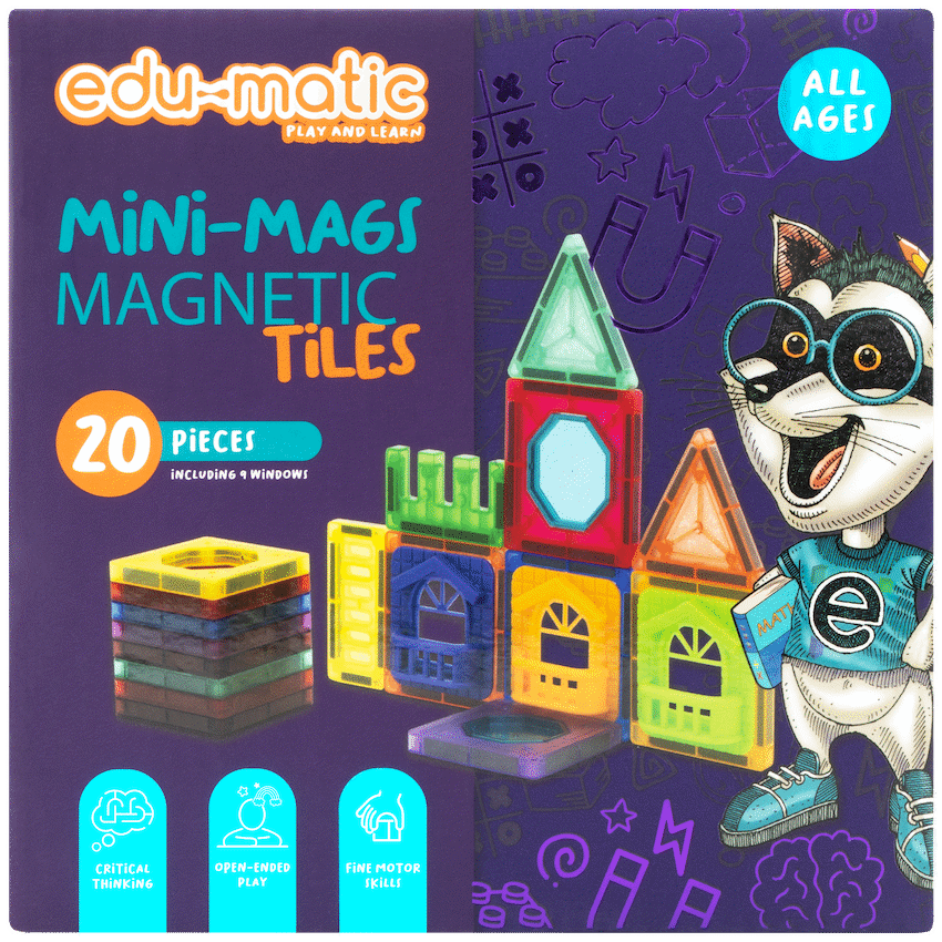 20 Magnetic Tiles and Windows - image 4