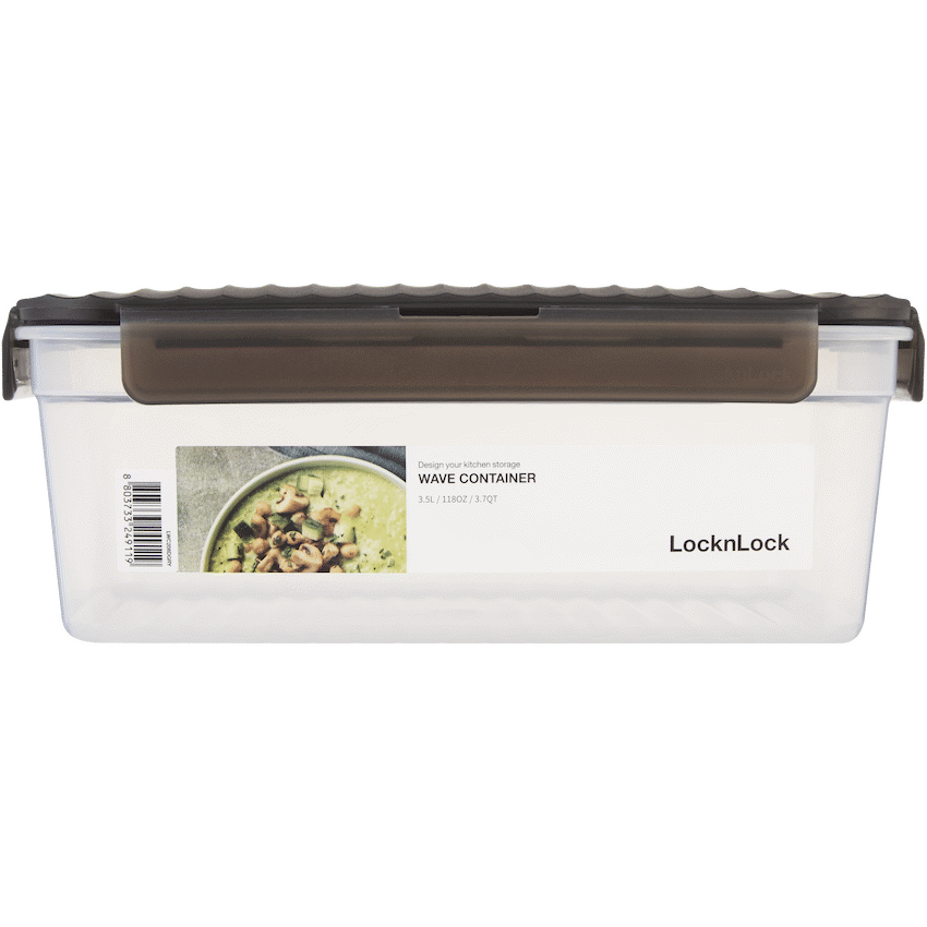 LocknLock Wave contain 3.5L w/handle gry - image 4