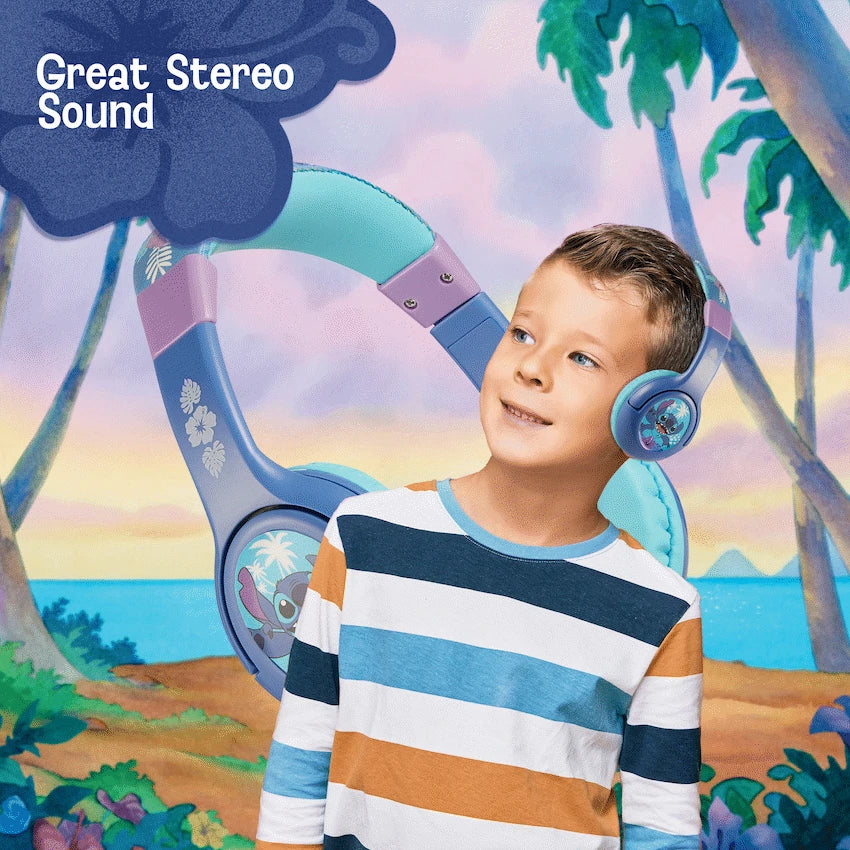 Disney Stitch Padded Auxiliary Headphones - image 4
