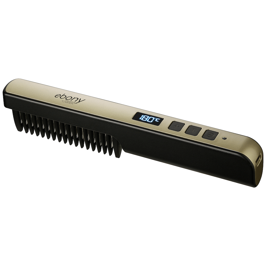 Carmen Ebony Rechargeable Hair Straightener - image 4
