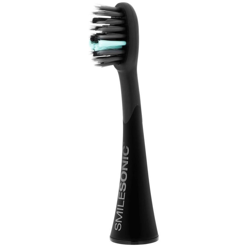 2 Replacement toothbrush heads - Black - image 4