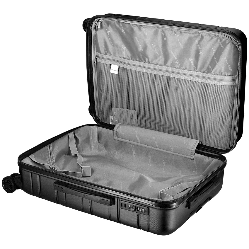 Travelwize Cabana ABS 4-Wheel Spinner 65cm Luggage - Black - image 4