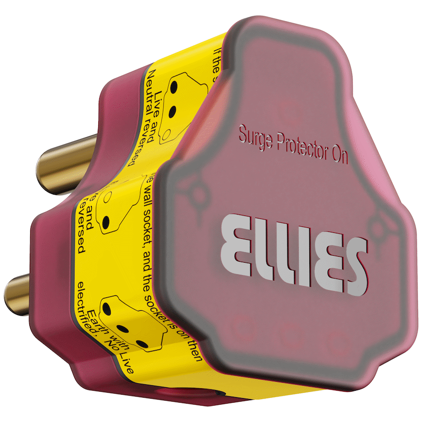 Ellies Re-wireable High Surge Plug Top - RD - image 4
