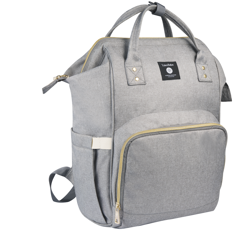 Totes Babe Alma 18l Diaper Backpack - Grey - image 4