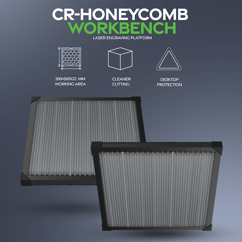 Creality Honeycomb Work Bed for Laser Cutter 500x500mm - image 4