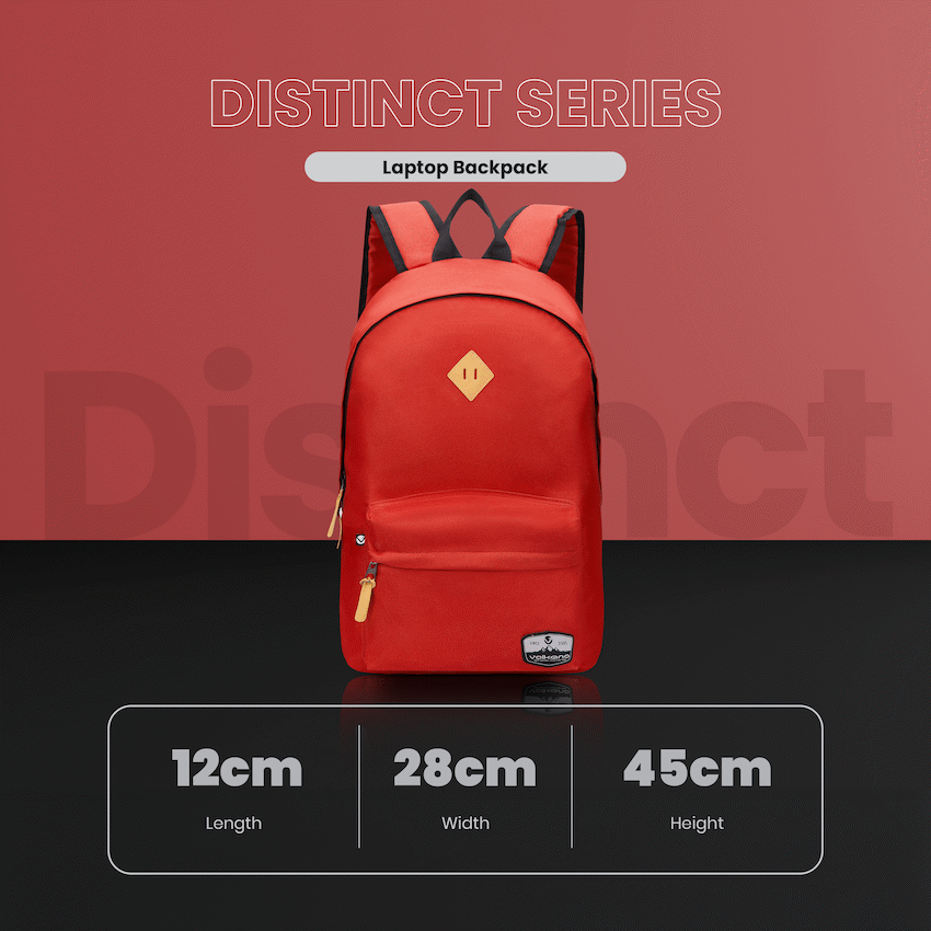 Volkano Distinct 15.6" Laptop Backpack - Red - image 4