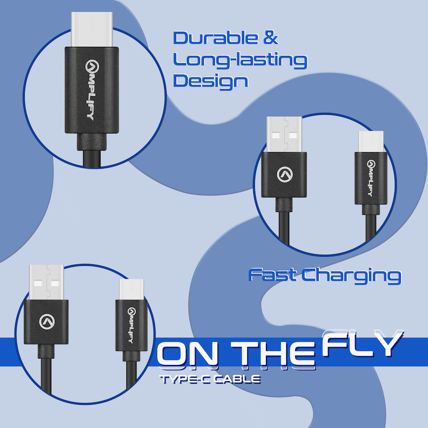 Amplify on the Fly USB to Type-C Cable 1m - image 4