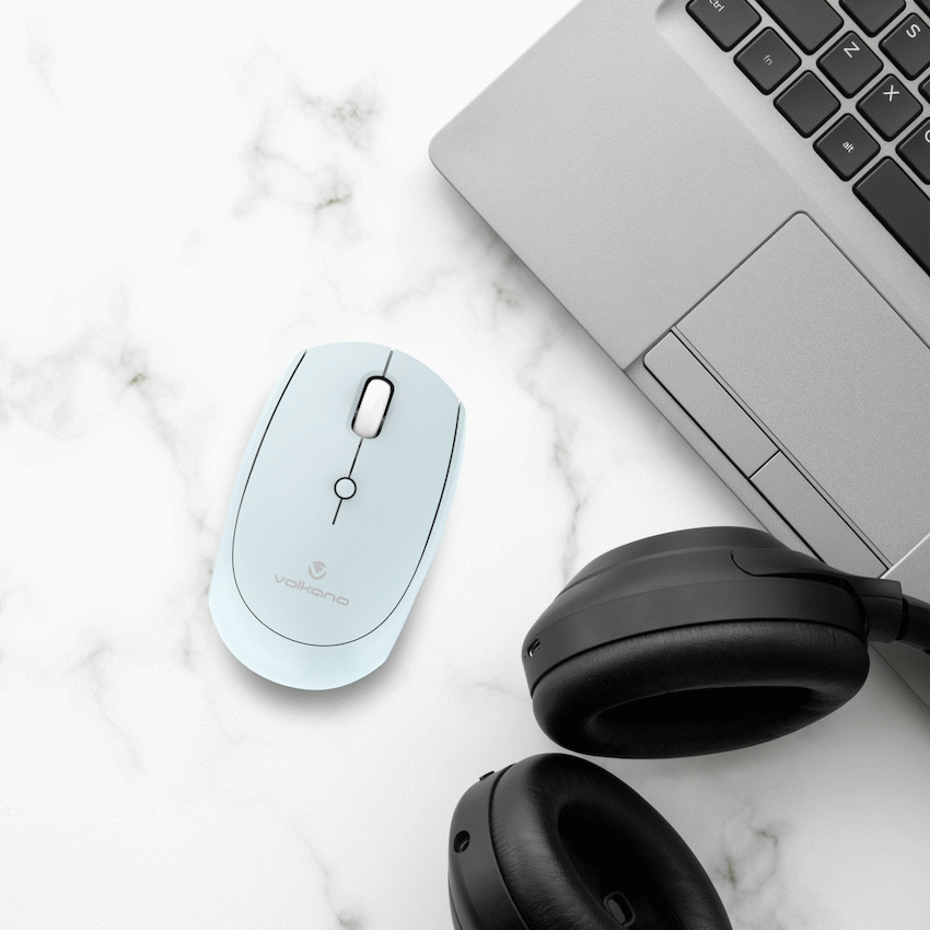 Volkano Talc Wireless Mouse - Blue - image 4