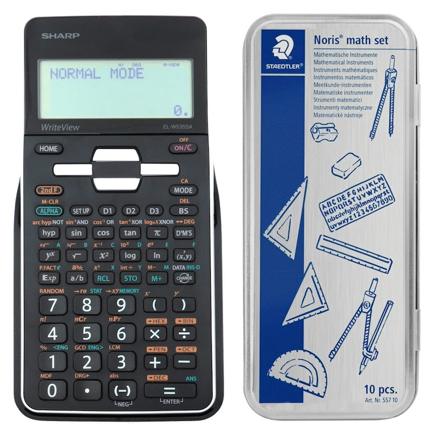 Sharp EL535 Scientific Calculator - 422 Functions - White - image 4