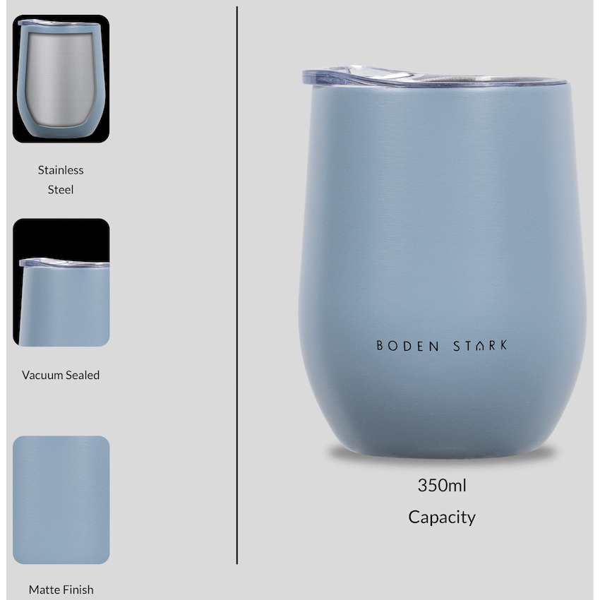 Boden Stark Tumbler 350ml Blue - image 4
