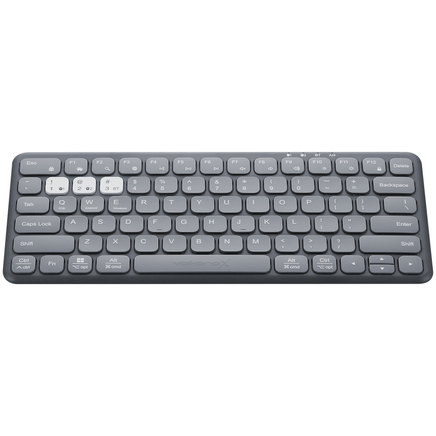 VolkanoX Blaze Bluetooth Wireless Keyboard and Mouse Combo - Graphite - image 4