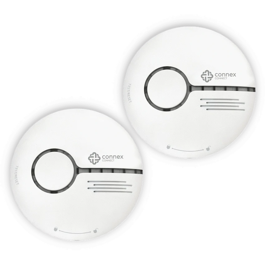Smart Wi-Fi Smoke Detector Alarm Twin Pack - image 4