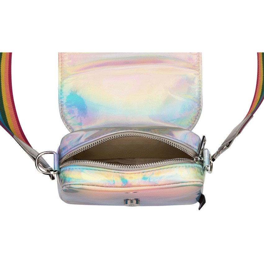 Quest Rainbow Cross Body Bag - Silver - image 4